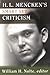 H.l. Mencken's Smart Set Criticism by H. L. Mencken (2000-12-26)