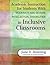 Academic Instruction for Students With Moderate and Severe Intellectual Disabilities in Inclusive Classrooms by June E. Downing (2010-03-09)