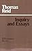 By Thomas Reid - Thomas Reid's Inquiry and Essays: 1st (first) Edition