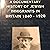 A Documentary History of Jewish Immigrants in Britain, 1840-1920