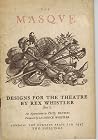The Masque Designs for the Theatre Part one by Rex Whistler
