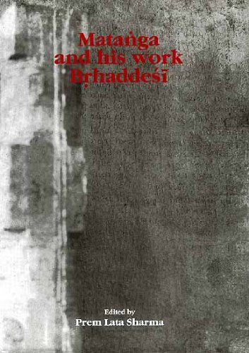 Matanga and His Work Brhaddesi (Hardcover)