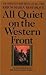 All Quiet on the Western Front by Erich Maria Remarque