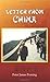 Letter From China by Peter James Froning (2003) Paperback