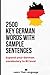 2500 Key German Words with Sample Sentences