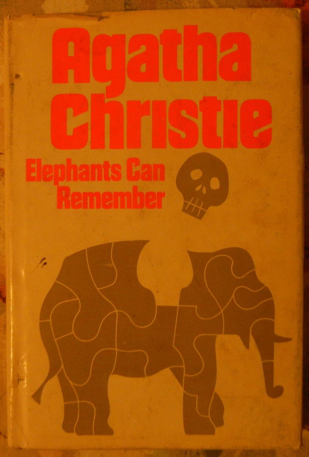 ELEPHANTS CAN REMEMBER - Book Club Edition