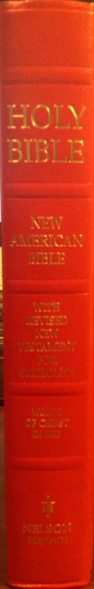 Holy Bible: New American Bible, Reader's Text Edition, No 9052Hcj