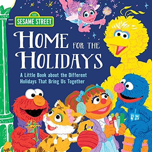 NEW-Home for the Holidays: A Book for Kids About the Different Holidays That Bring Us Together, with Elmo, Big Bird, and More! (Sesame Street Scribbles)