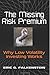 By Falkenstein, Eric G. The Missing Risk Premium by Eric G. Falkenstein