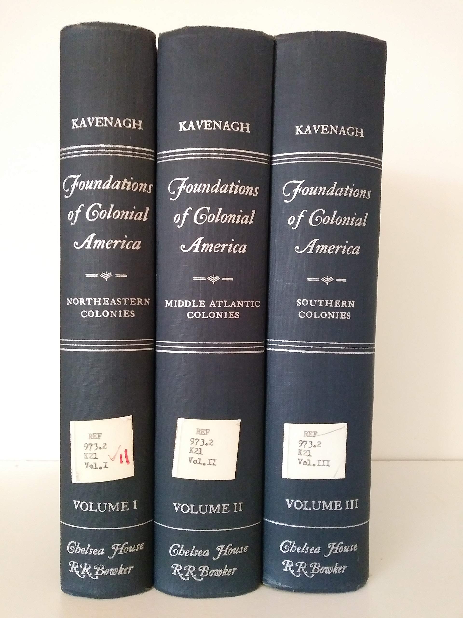 Foundations of Colonial America: A Documentary History Vol 1 Northeastern Colonies, Vol 2 Middle Atlantic Colonies, Vol 3 Southern Colonies (Hardcover)