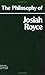 By Josiah Royce - The Philo...