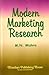 Modern Marketing Research by M.N. Mishra