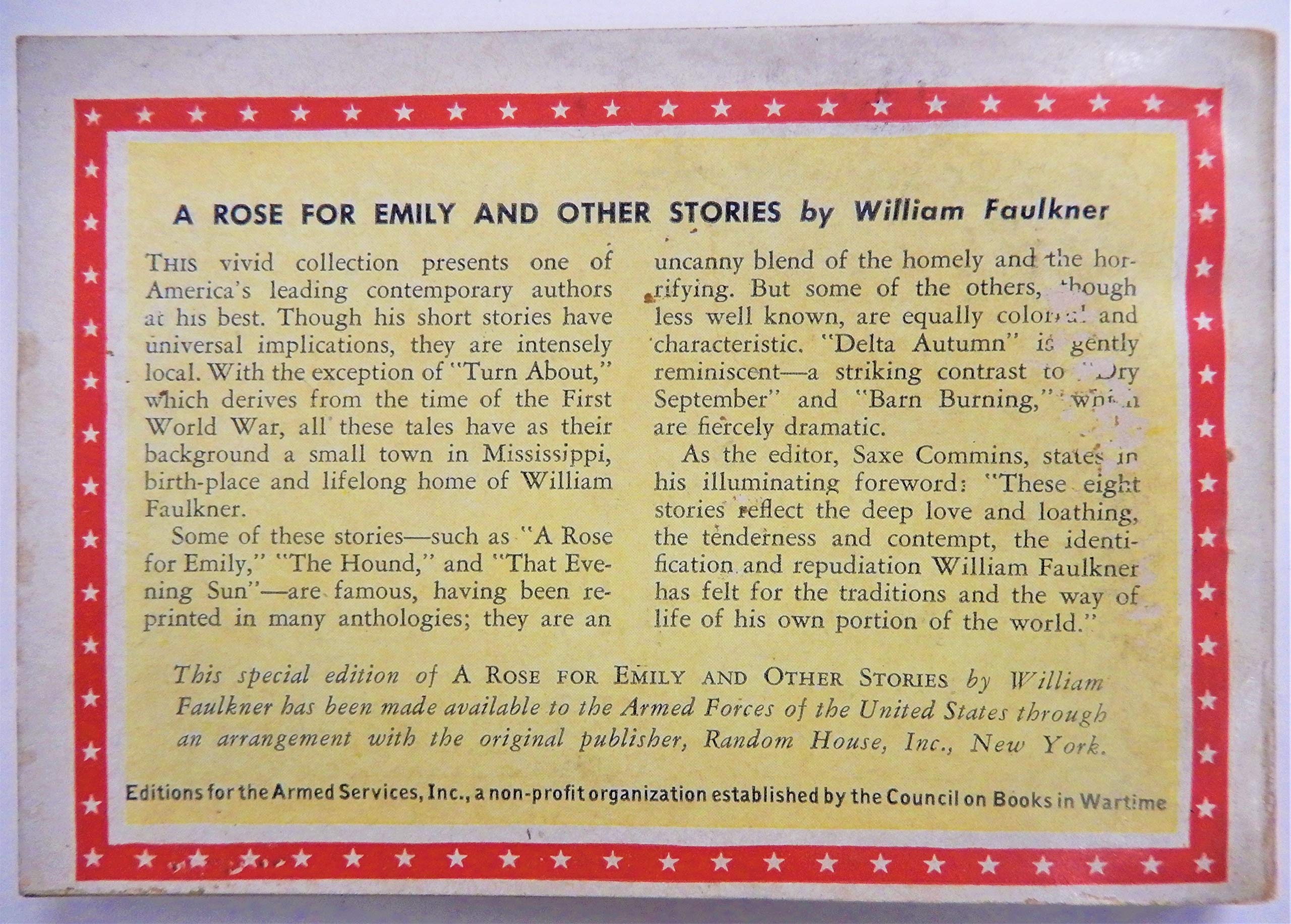 A Rose for Emily, and Other Stories