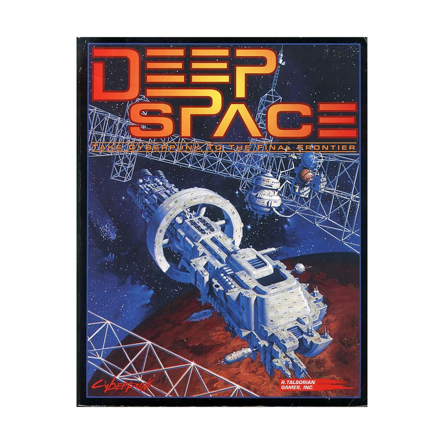 Deep Space: The Interplanetary Supplement for Cyberpunk 2020 (Paperback)