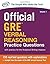 Official GRE Verbal Reasoning Practice Questions by Educational Testing Service(2014-08-14)