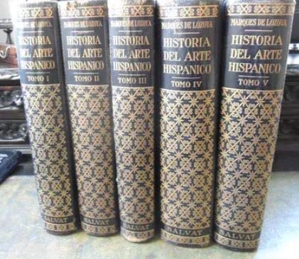 Historia del arte hispánico. 5 tomos (Hardcover)