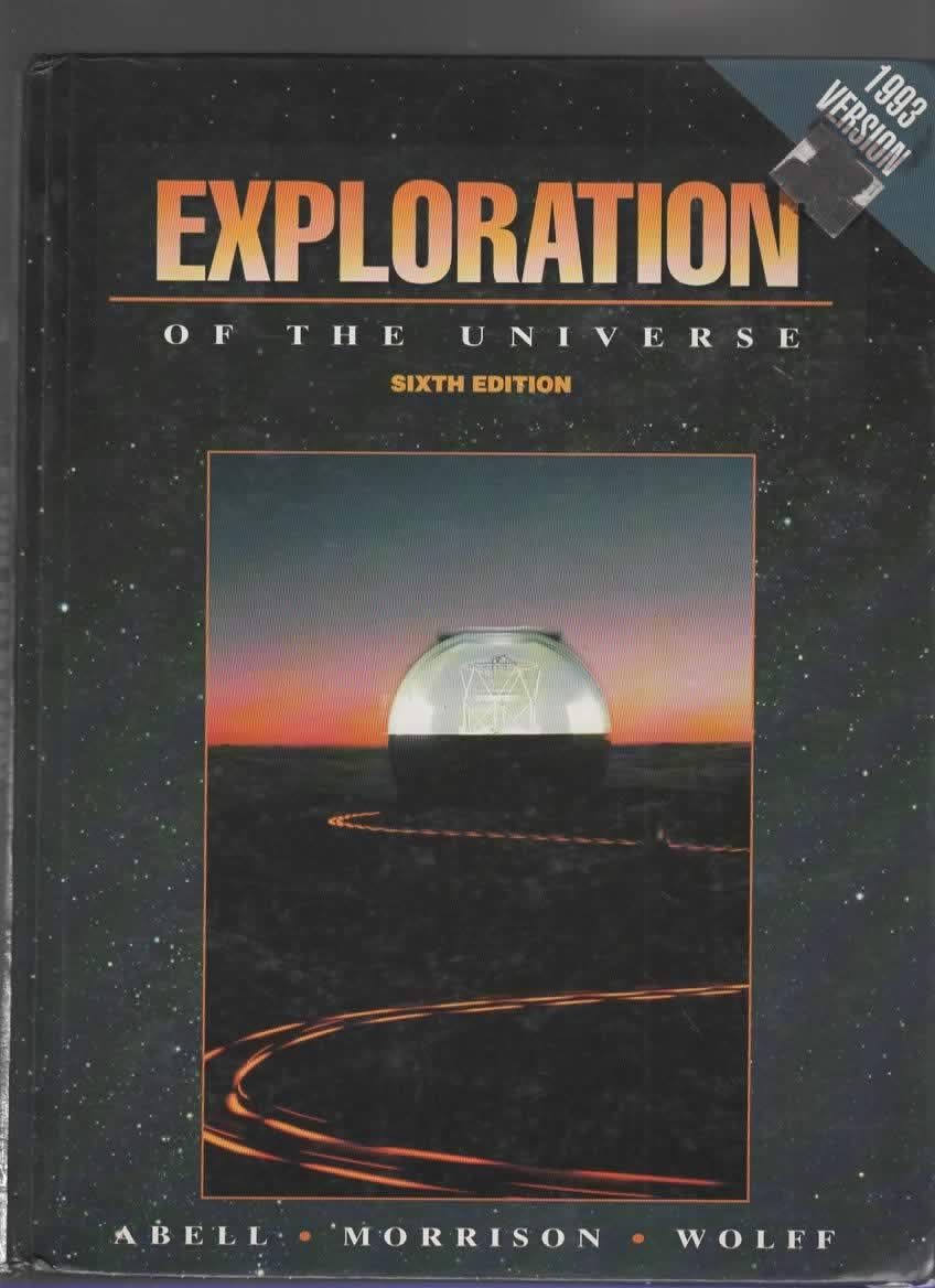 Exploration of the Universe: 1993 Version (Hardcover)