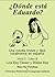 Donde esta Eduardo? (Spanish Edition) by Lisa Ray Turner (2002-10-01)