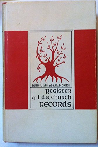 Register of L.D.S. Church Records (Hardcover)