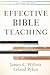 Effective Bible Teaching
