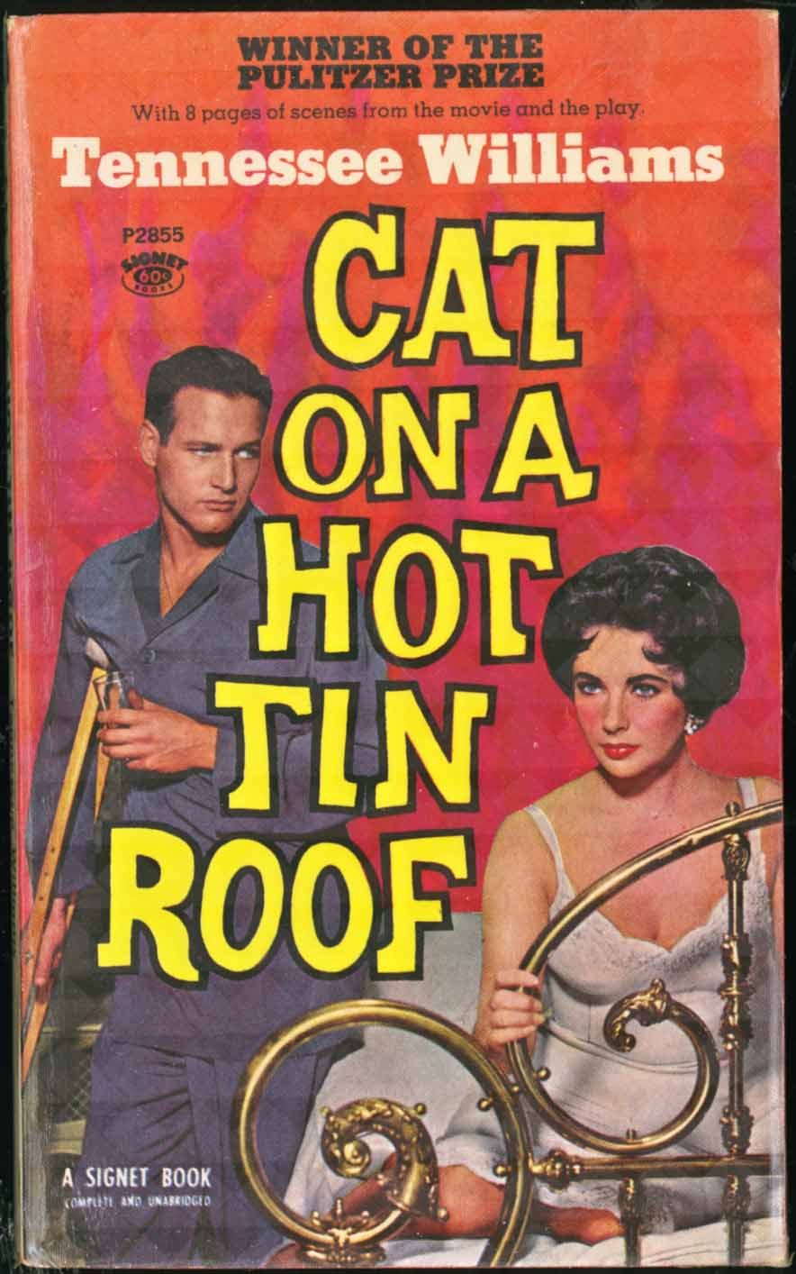 CAT ON A HOT TIN ROOF: MOVIE TIE-IN EDITION NEWMAN/TAYLOR COVER