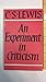 An Experiment in Criticism by C. S. Lewis (1961-01-01)