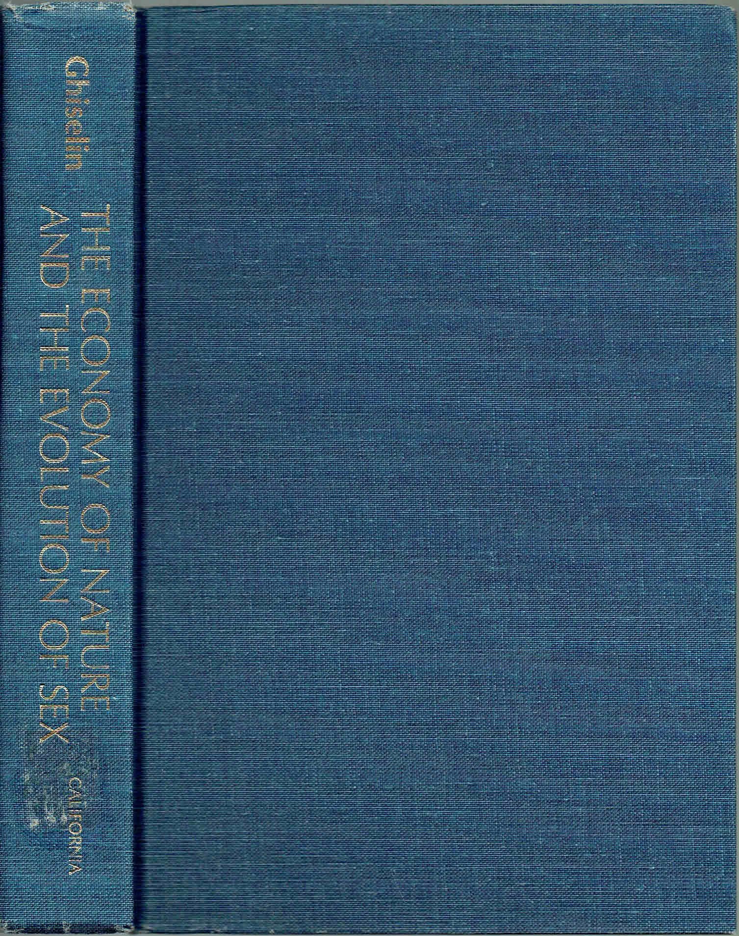 The Economy of Nature and the Evolution of Sex (Hardcover)