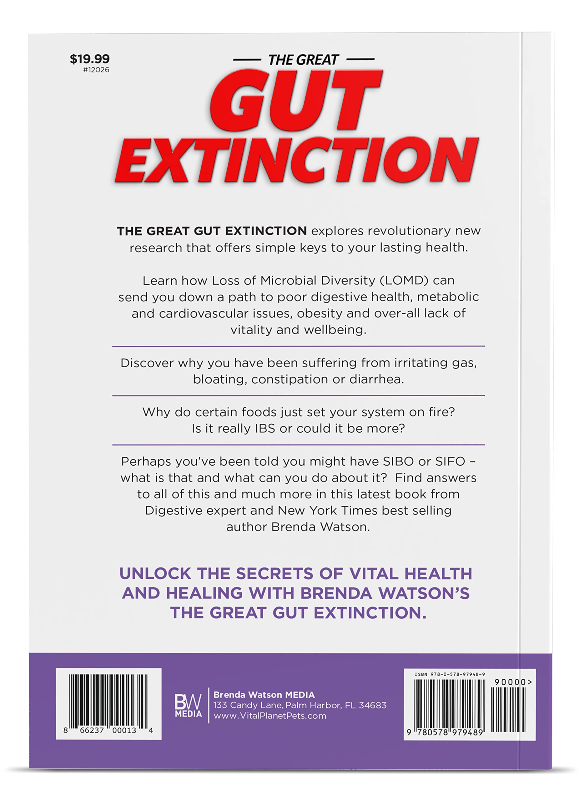 The Great Gut Extinction (Paperback)