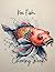 Koi Fish Coloring Book: Bea...