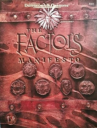 The Factol's Manifesto (AD&D, Planescape Accessory)