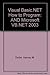 Visual Basic.net: How to Program by Harvey M. Deitel (2003-08-12)