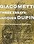 Giacometti: Three Essays by Jacques Dupin (2003-04-15)