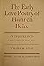 The Early Love Poetry of Heinrich Heine