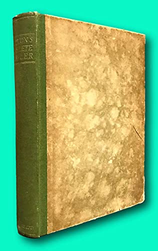 Rare [Color Plates] Izaak Walton / Thorpe The Complete Angler T. N. Foulis 1925 [Hardcover] Izaak Walton