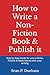 How to Write a Non-Fiction ...