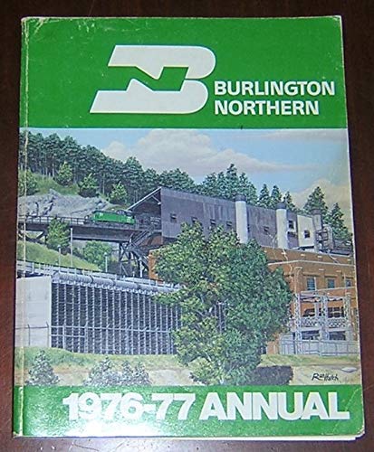 Burlington Northern 1976-77 Annual (Paperback)