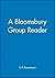 [(A Bloomsbury Group Reader)] [Author: S. P. Rosenbaum] published on (December, 1993)