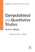 Computational and Quantitative Studies: Volume 6 (Collected Works of M.A.K. Halliday) New edition by Halliday, M.A.K., Webster, Jonathan J. (2006) Paperback