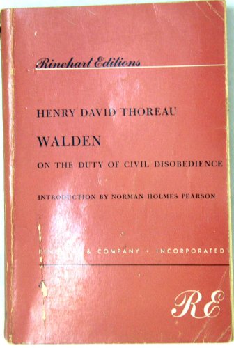 Walden, On the Duty of Civil Disobedience