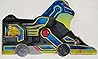 The Mighty Unicorn Thunderzord/Book on Wheels (Saban's Mighty Morphin Power Rangers)