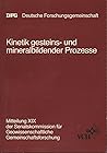Kinetik Gesteins- Und Mineralbildender Prozesse (Mitteilung XIX Der Senatskommission Fur Geowissenschaftliche)