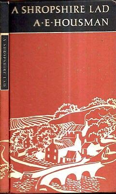 1940S PETER PAUPER EDITION SHROPSHIRE LAD BY A.E. HOUSMAN WITH DUST JACKET