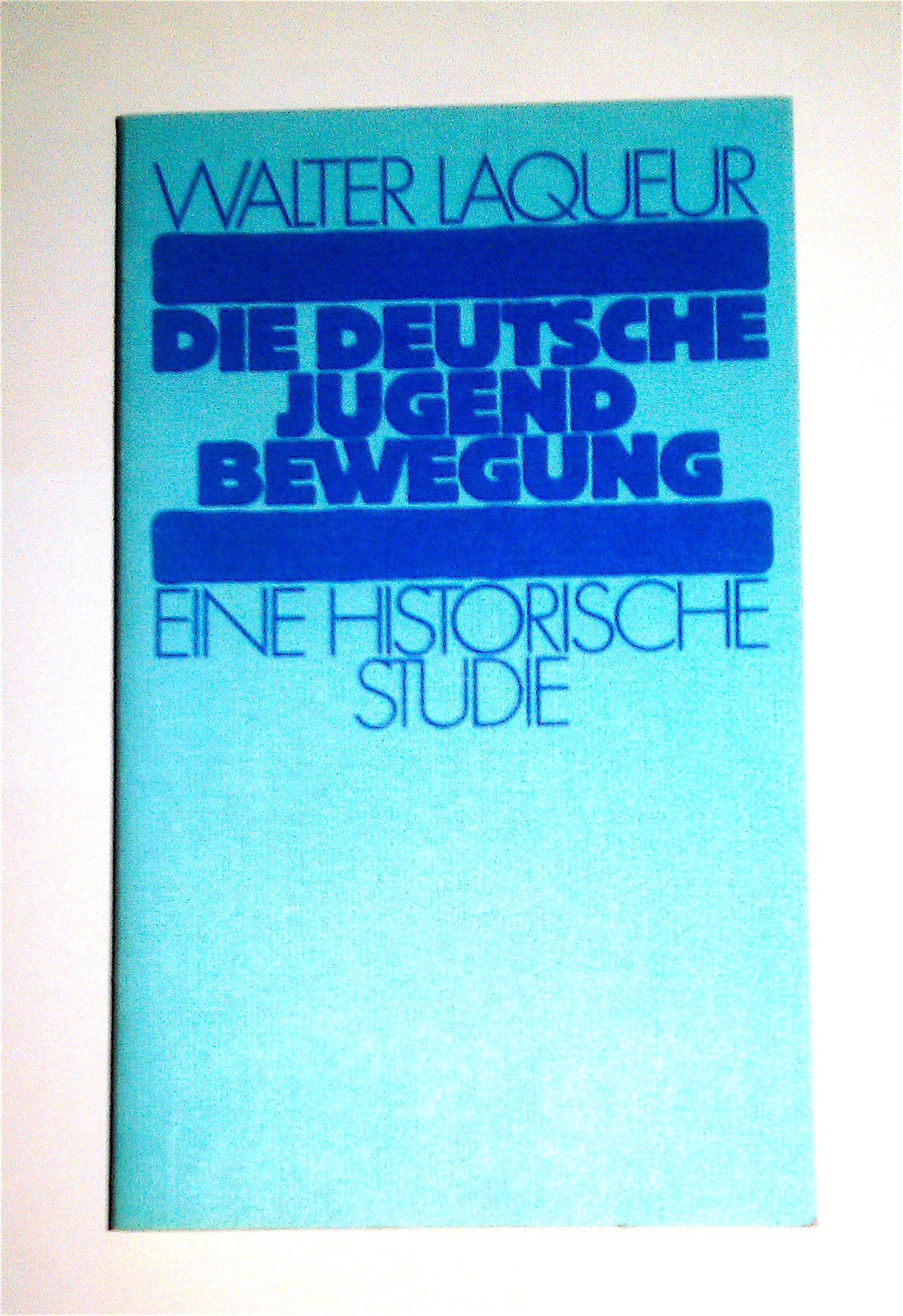 Die deutsche Jugendbewegung. Eine historische Studie (Perfect Paperback)