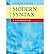 [ Modern Syntax: A Coursebook [ MODERN SYNTAX: A COURSEBOOK BY Carnie, Andrew ( Author ) Jan-13-2011[ MODERN SYNTAX: A COURSEBOOK [ MODERN SYNTAX: A COURSEBOOK BY CARNIE, ANDREW ( AUTHOR ) JAN-13-2011 ] By Carnie, Andrew ( Author )Jan-13-2011 Hardcover