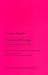 Visions Of Excess (Theory and History of Literature Volume)14 1st (first) edition Text Only