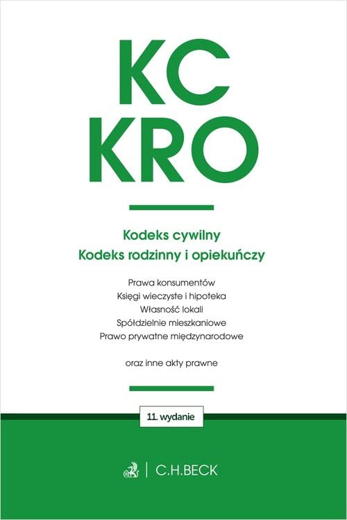 KC KRO Kodeks cywilny. Kodeks rodzinny i opiekunczy oraz ustawy towarzyszace (Paperback)