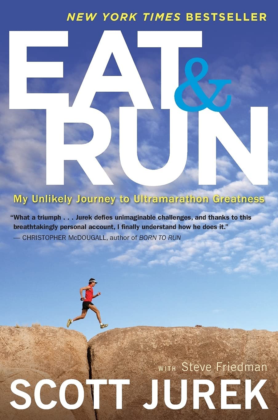 Eat and Run By Scott Jurek & Steve Friedman, Endure By Alex Hutchinson, Rise Of Superman By Steven Kotler 3 Books Collection Set (Paperback)