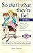 [So That's What They're For!: The Definitive Breastfeeding Guide] (By: Janet Tamaro) [published: June, 2005]
