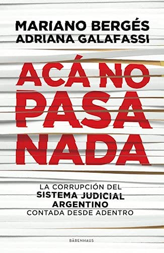Aca No Pasa Nada - Mariano Berges (Paperback)