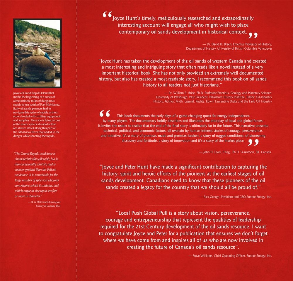 Local Push-Global Pull: The Untold Story of the Athabaska Oil Sands, 1900-1930 (Hardcover)